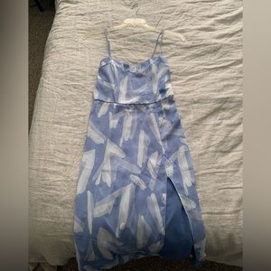 Abercrombie & Fitch Maxi slit dress